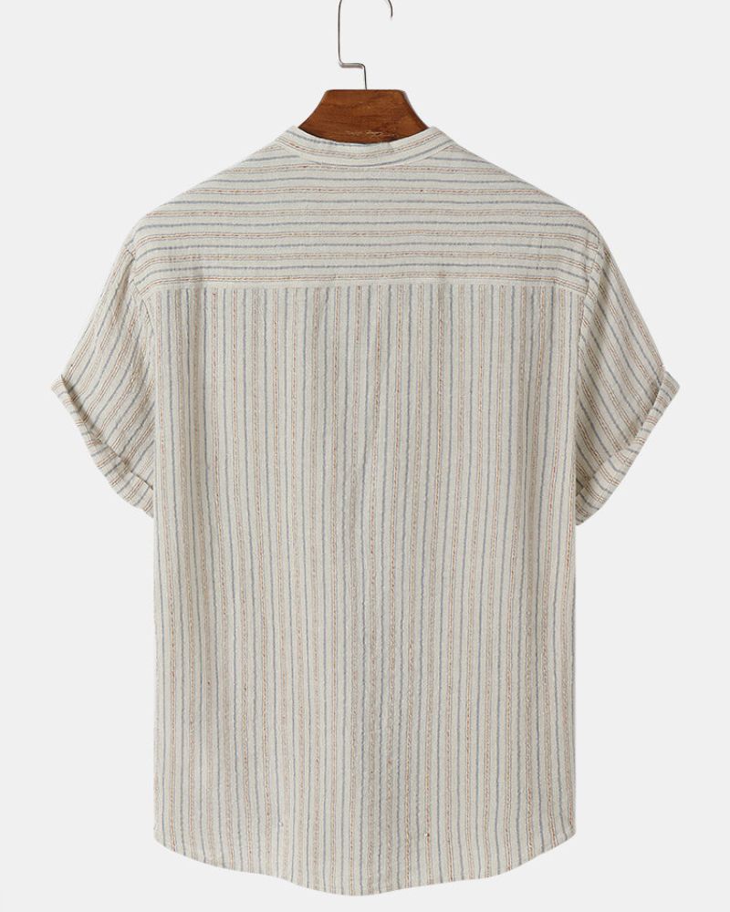 Stylish Lines Printed Shirt For Men