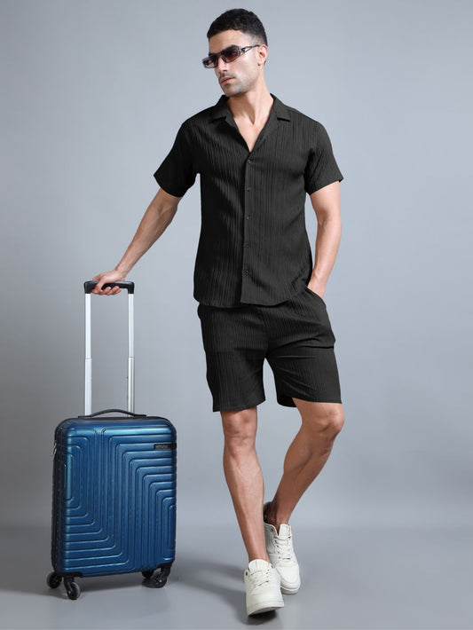 Blackout Co-ord Set lifestyle travel shot