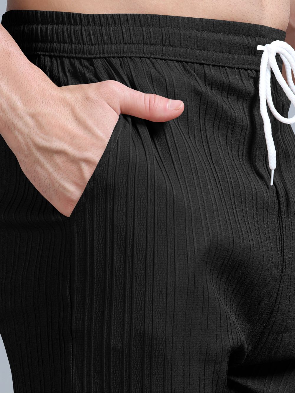 Blackout Co-ord Set shorts waistband detail