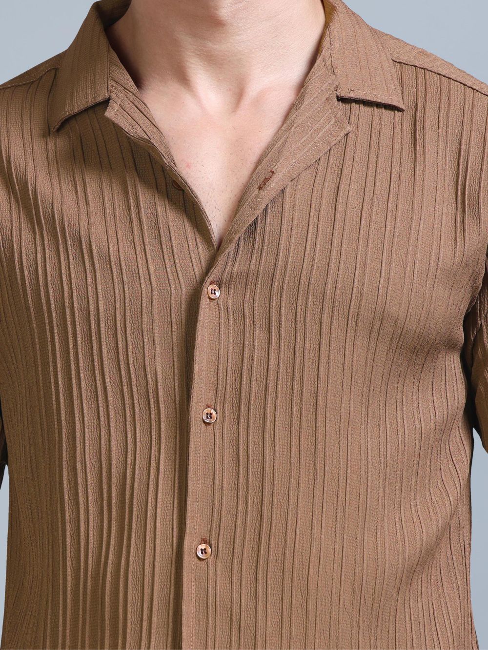 Sandstorm Co-ord Set shirt front detail