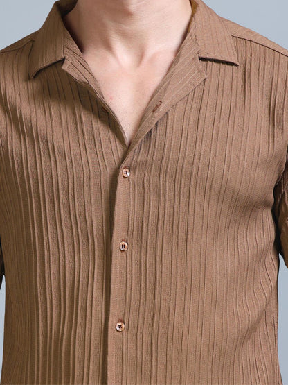 Sandstorm Co-ord Set shirt front detail
