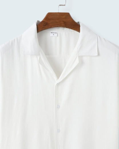 Urban White Luxe Cotton Shirt